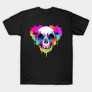 Trippy EDM Panda Techno Festival Rave T-Shirt